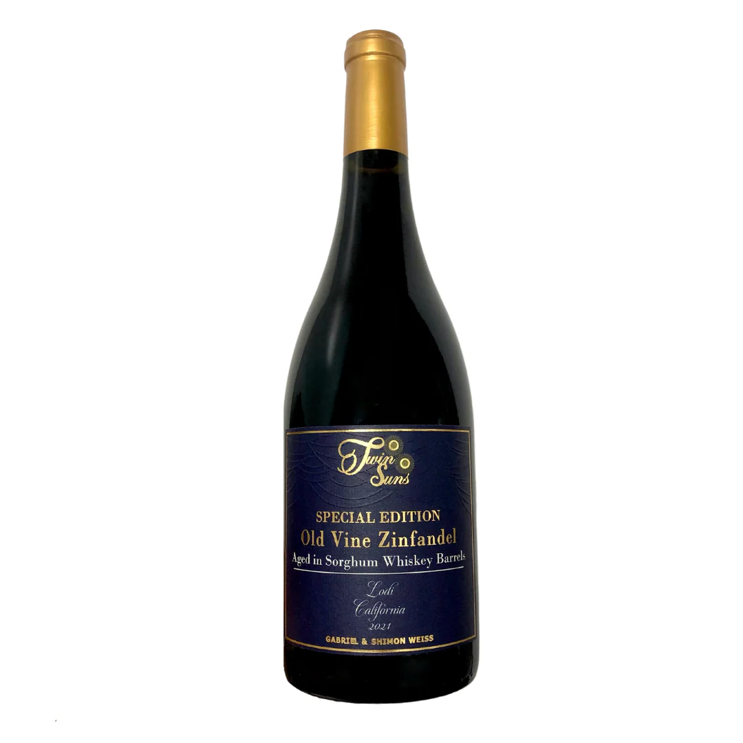 Twin Suns Special Edition Whiskey Aged Zinfandel 2021