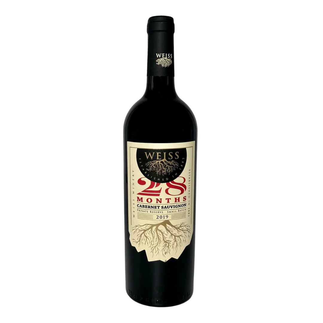 Weiss Winery Cabernet Sauvignon 28 Months 2019